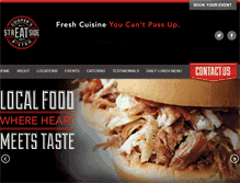 Tablet Screenshot of cooperstreatside.com
